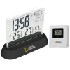 National Geographic Transparent Weather Station Clock