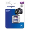 Integral High Speed SD Card 100MBs SDHC V30 UHS-I U3 32GB