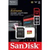 SanDisk Extreme microSDXC 190MBs UHSI U3 V30 with Adapter 256GB