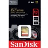 SanDisk Extreme SDXC card 170MBs UHSI U3 V30 64GB