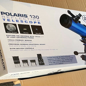 Meade Polaris 130mm Telescope  Excellent Start to Astronomy