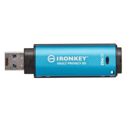 Kingston IronKey Vault Privacy 50 USB Flash Drive XTS AES Encrypted 256GB