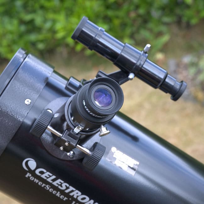 Review, set-up, and using the Celestron Powerseeker 127AZ Astronomy Telescope Kit