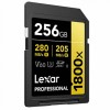 Lexar Professional 1800x SDXC UHS-II Card 256GB