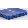 Hama USB 2.0 Multi Card Reader Blue - SD/Micro SD/CF