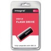 Integral USB 3.0 Flash Drive 64GB - Black