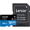 Lexar High Performance 633x microSDXC UHS-I Card with Adapter 64GB
