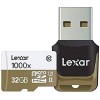 Lexar Professional 1000x microSDHC UHS-II Card with USB 3.0 Reader 32GB