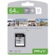 PNY Elite SDXC 100MBs Class 10 Memory Card 64GB