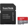 SanDisk Ultra MicroSDXC Card 120MBs Class 10 UHS-I with Adapter - 200GB
