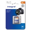 Integral High Speed SD Card 100MBs SDXC V30 UHS-I U3 256GB
