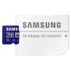 Samsung PRO PLUS microSD card 180MBs U3, V30, A2, with adapter 256GB