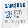 Samsung EVO Plus MicroSD 130MBs Memory Card with Adapter 128GB