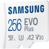 Samsung EVO Plus MicroSD 130MBs Memory Card with Adapter 256GB