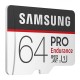 Samsung PRO Endurance Micro SDXC 100MBs UHSI Card with SD Adapter 64GB