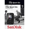 SanDisk Clip Sport GO MP3 Player 16GB Black