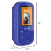 SanDisk Clip Sport Plus MP3 Player 32GB Blue