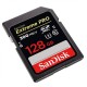 SanDisk Extreme PRO 300MBs UHSII Class 10 U3 SDXC Card 128GB