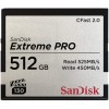 SanDisk Extreme PRO CFast 2.0 525MBs Memory Card 512GB