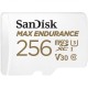 SanDisk Max Endurance MicroSD Card 100MBs with Adapter 256GB