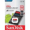 SanDisk Ultra MicroSDXC 100MBs Class 10 UHSI Card 64GB
