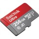 SanDisk Ultra MicroSDXC Card 120MB/s Class 10 UHS-I with Adapter - 256GB
