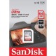 SanDisk Ultra SDXC Memory Card 100MBs Class 10 UHS-I 64GB