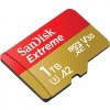 SanDisk Extreme microSDXC 190MBs UHSI U3 V30 with Adapter 1TB