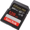 SanDisk Extreme PRO SDXC card 200MBs UHSI U3 V30 128GB