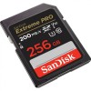 SanDisk Extreme PRO SDXC card 200MBs UHSI U3 V30 256GB