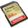 SanDisk Extreme SDXC card 170MBs UHSI U3 V30 64GB