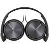 Sony MDRZX310 OnEar Headphones Metallic Black
