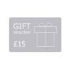 Gift Voucher Value: Voucher Value £15