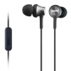Sony MDREX450 Inear Headphones with Aluminium Housing and Mic Black