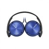 Sony MDRZX310 OnEar Headphones Metallic Blue