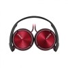 Sony MDRZX310 OnEar Headphones Metallic Red
