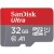 SanDisk Ultra MicroSDHC Card 120MB/s Class 10 UHS-I - 32GB