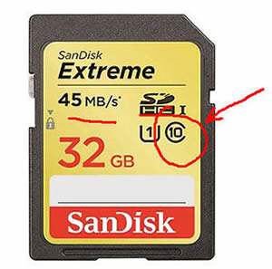 What Class Rating For A Memory Card Should I Choose ?