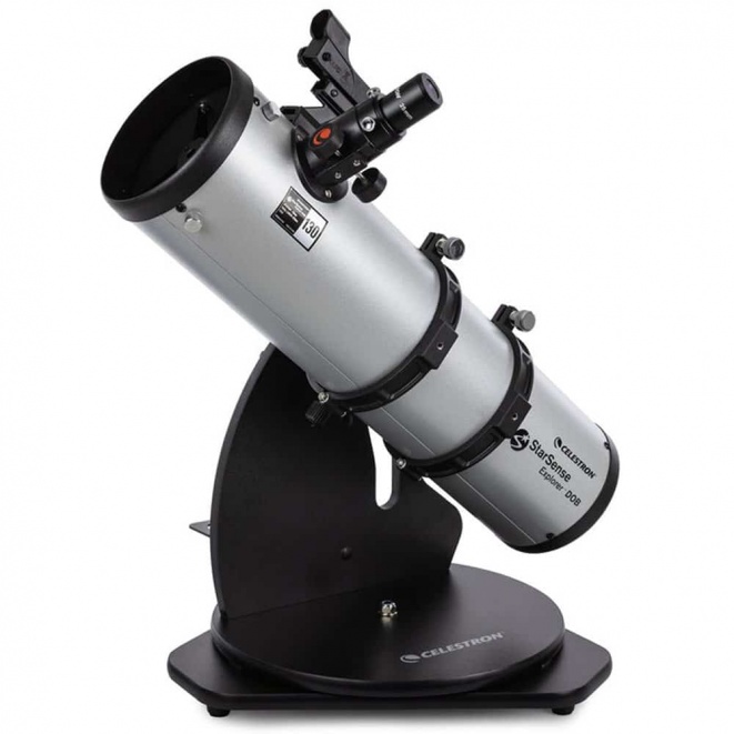 Celestron StarSense Explorer 130mm Smartphone App-Enabled Tabletop Dobsonian Telescope