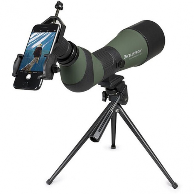 Celestron LandScout 20-60x80mm Spotting Scope with Smartphone