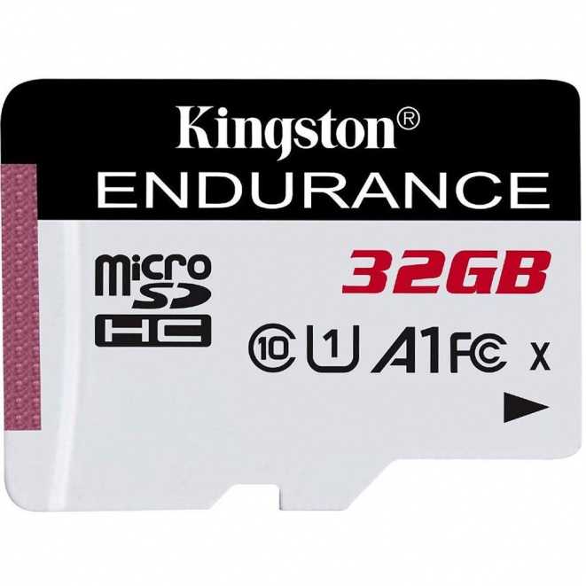 Kingston High Endurance MicroSDHC Card 95MBs Class 10 32GB