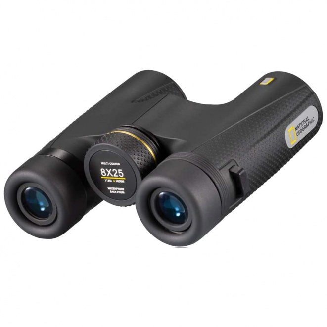National Geographic Compact Waterproof 8x25 Binoculars 9076540