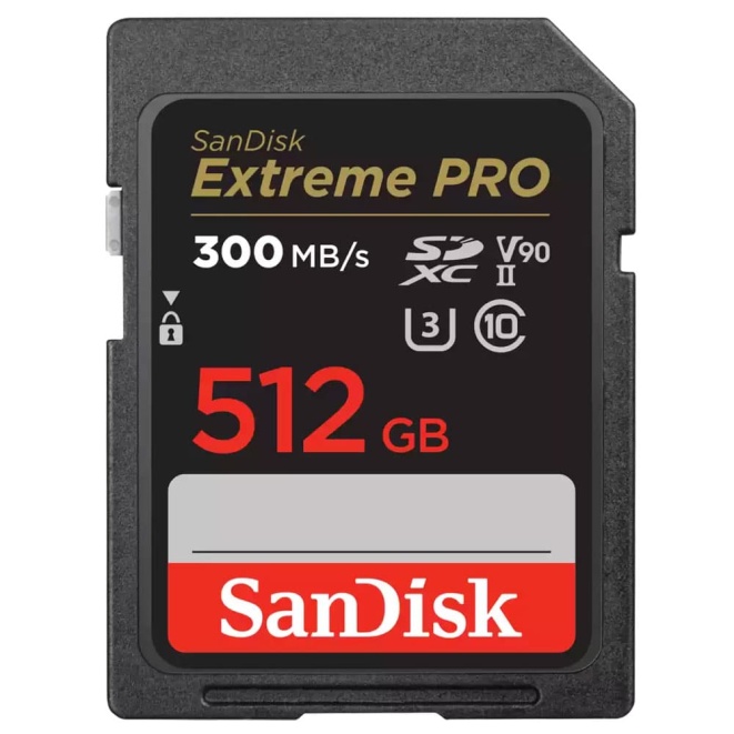 SanDisk Extreme PRO CFast 2.0 525MBs Memory Card 512GB SDCFSP-512G