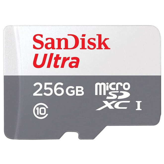 SanDisk Ultra Lite MicroSDXC Class 10 UHS-I 100MB/s Card - 256GB