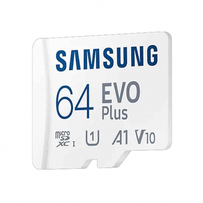 Samsung EVO Plus MicroSD 130MBs Memory Card with Adapter 64GB MB