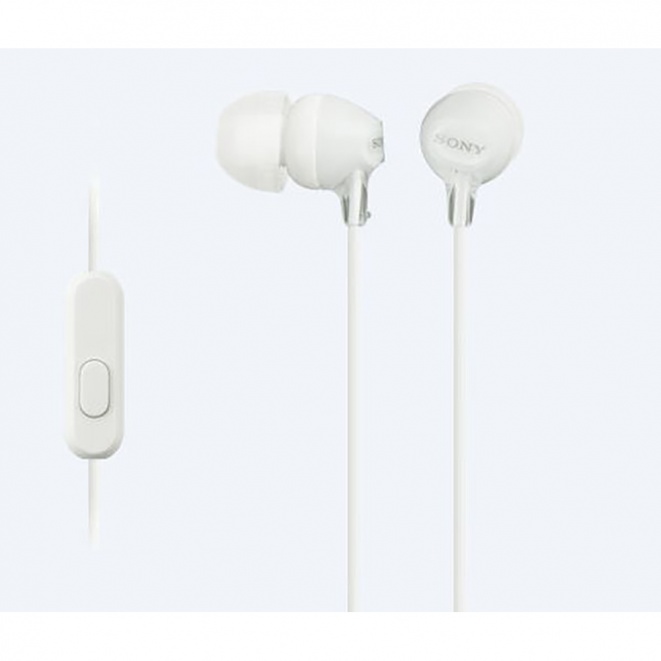 Sony MDREX15AP InEar Headphones White