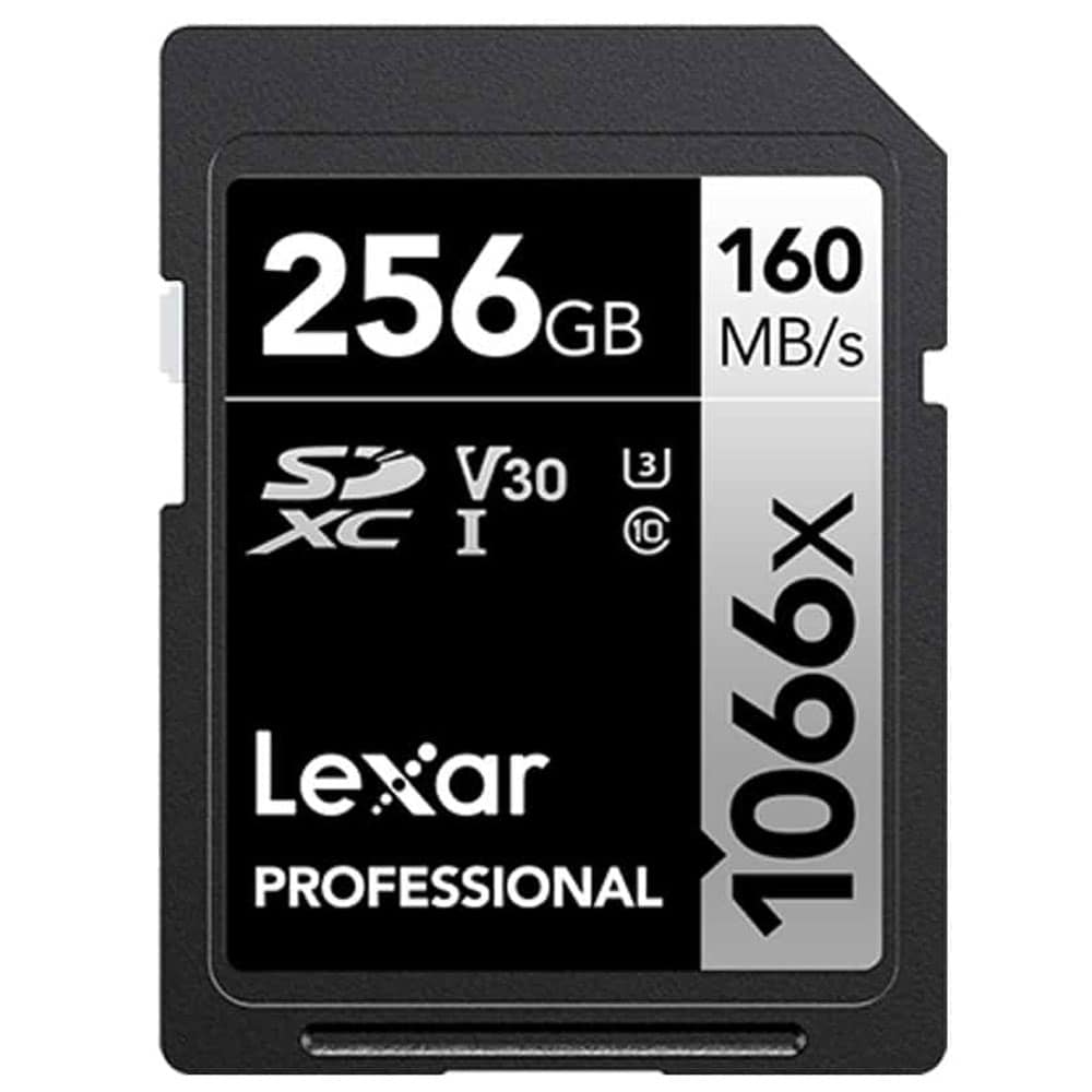 Lexar Professional 1066x SDXC UHS-I Card 256GB