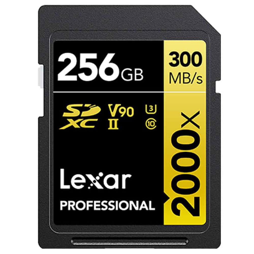 Lexar Professional 2000x SDXC UHS-II Card 256GB