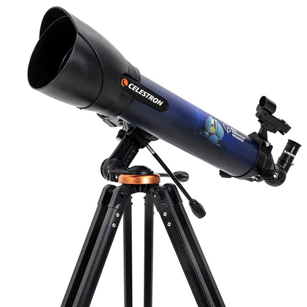 Celestron Royal Observatory Greenwich StarSense Explorer DX 100AZ Smartphone App-Enabled Refractor Telescope