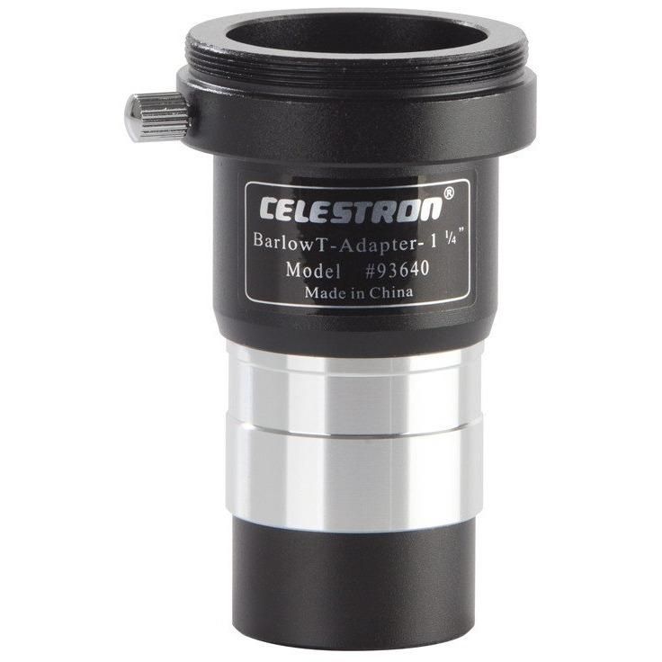 Celestron Telescope Camera T Adaptor with 2x Barlow Lens